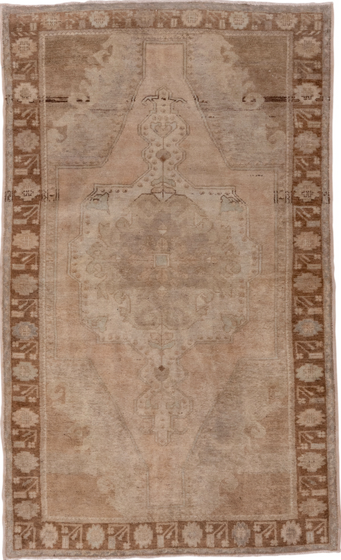 Vintage Oushak Area Rug (4' x 7')